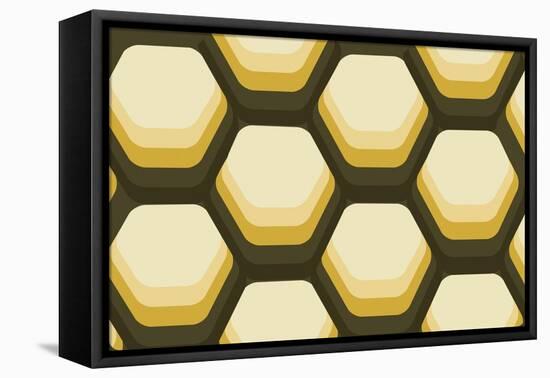 Abstract Pattern-Whoartnow-Framed Stretched Canvas