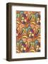 Abstract Pattern-Found Image Holdings Inc-Framed Photographic Print