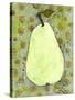 Abstract Pear With Swirls-Blenda Tyvoll-Stretched Canvas