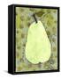 Abstract Pear With Swirls-Blenda Tyvoll-Framed Stretched Canvas