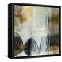 Abstract Pebble I-Davies Jane-Framed Stretched Canvas