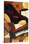 Abstract Piano-Paul Brent-Stretched Canvas