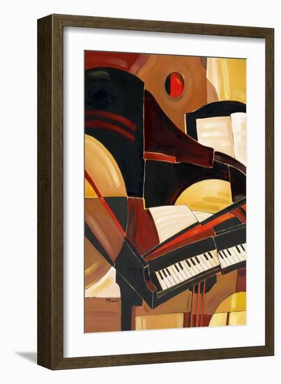Abstract Piano-Paul Brent-Framed Art Print
