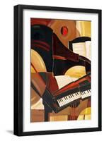 Abstract Piano-Paul Brent-Framed Art Print