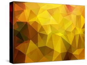 Abstract Poligonal Vector Background-andreusK-Stretched Canvas