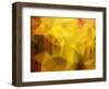 Abstract Poligonal Vector Background-andreusK-Framed Art Print