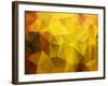 Abstract Poligonal Vector Background-andreusK-Framed Art Print
