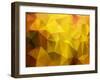 Abstract Poligonal Vector Background-andreusK-Framed Art Print