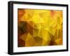 Abstract Poligonal Vector Background-andreusK-Framed Art Print