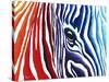 Abstract Pop Zebra-Megan Aroon Duncanson-Stretched Canvas