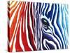 Abstract Pop Zebra-Megan Aroon Duncanson-Stretched Canvas