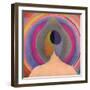 Abstract Priestess-Elena Ray-Framed Art Print