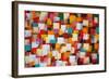 Abstract Psychedelic Background-Sergey-USSR-Framed Art Print