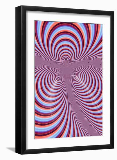 Abstract Psychedelic-null-Framed Giclee Print