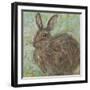 Abstract Rabbit 2-Mary Miller Veazie-Framed Giclee Print