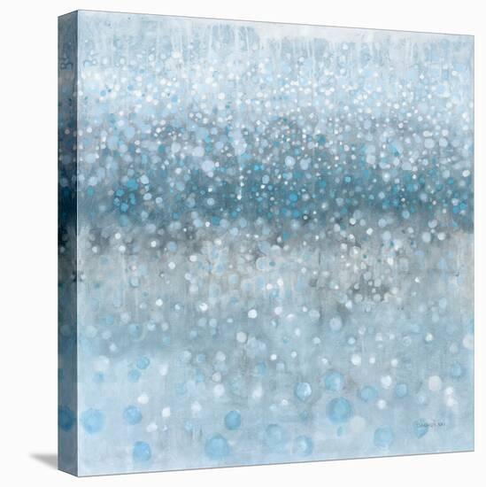 Abstract Rain Slate Blue-Danhui Nai-Stretched Canvas