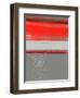 Abstract Red 1-NaxArt-Framed Art Print