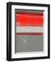 Abstract Red 1-NaxArt-Framed Art Print