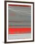 Abstract Red 2-NaxArt-Framed Art Print