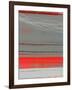 Abstract Red 2-NaxArt-Framed Art Print