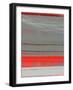 Abstract Red 2-NaxArt-Framed Art Print