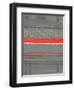 Abstract Red 3-NaxArt-Framed Art Print