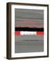 Abstract Red 4-NaxArt-Framed Art Print