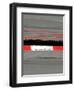 Abstract Red 4-NaxArt-Framed Art Print