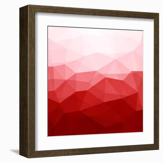 Abstract Red Background-epic44-Framed Art Print