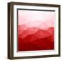 Abstract Red Background-epic44-Framed Art Print