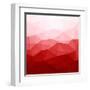 Abstract Red Background-epic44-Framed Art Print