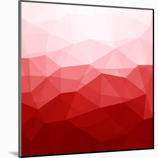 Abstract Red Background-epic44-Mounted Art Print