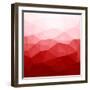 Abstract Red Background-epic44-Framed Art Print