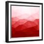 Abstract Red Background-epic44-Framed Art Print