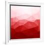 Abstract Red Background-epic44-Framed Art Print