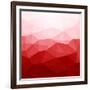 Abstract Red Background-epic44-Framed Art Print