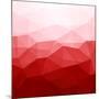 Abstract Red Background-epic44-Mounted Art Print