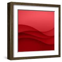 Abstract Red Background-Click Bestsellers-Framed Art Print