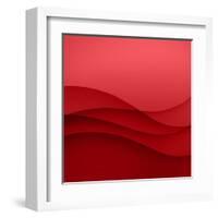 Abstract Red Background-Click Bestsellers-Framed Art Print