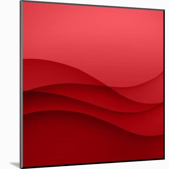 Abstract Red Background-Click Bestsellers-Mounted Art Print