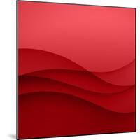 Abstract Red Background-Click Bestsellers-Mounted Art Print