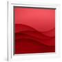 Abstract Red Background-Click Bestsellers-Framed Art Print