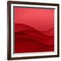 Abstract Red Background-Click Bestsellers-Framed Art Print