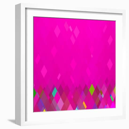 Abstract Red Background-epic44-Framed Art Print