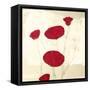 Abstract Red Poppies-Elena Ray-Framed Stretched Canvas