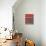 Abstract Red-NaxArt-Mounted Art Print displayed on a wall