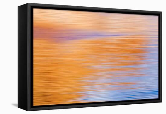 Abstract Reflection II-Kathy Mahan-Framed Stretched Canvas