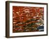 Abstract Reflection of Ship on Water, Helsinki, Finland-Nancy & Steve Ross-Framed Photographic Print