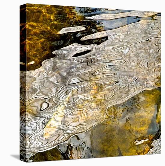 Abstract Reflections II-Monika Burkhart-Stretched Canvas