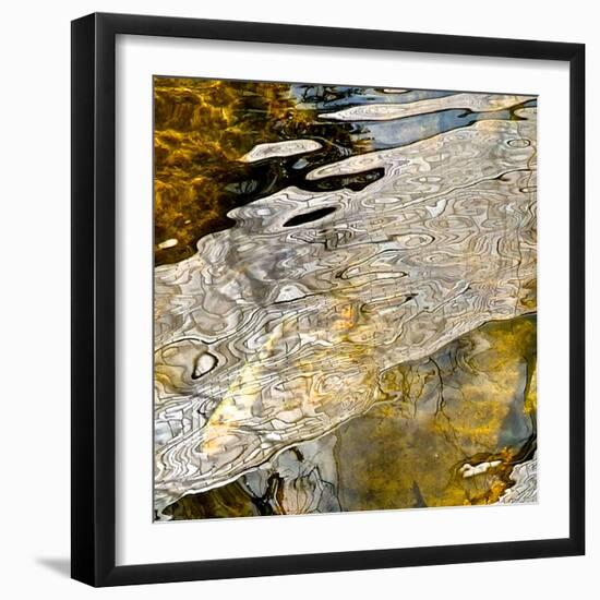 Abstract Reflections II-Monika Burkhart-Framed Photographic Print
